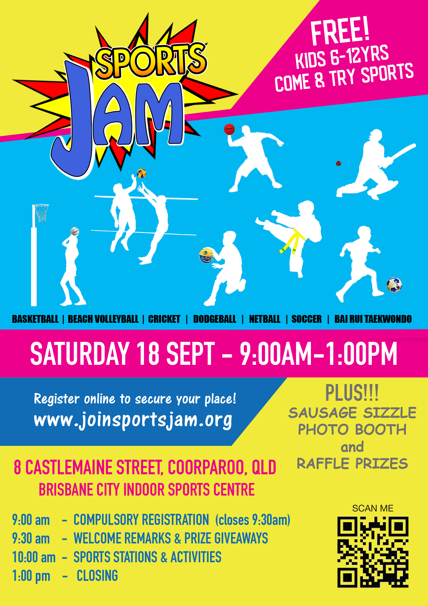 Sports Jam Family Day 2021 Join Sports Jam